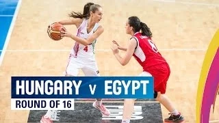 Hungary  v Egypt - Round of 16 - 2014 FIBA U17 World Championship for women