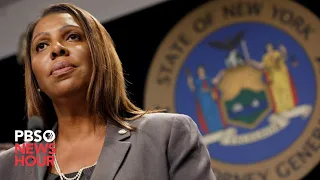 WATCH: New York Attorney General Letitia James files lawsuit to dissolve NRA