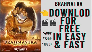 How to Download Br@hm@str@ Movie in hindi For free in Easy and fast way.