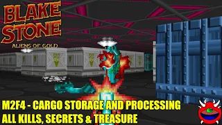 Blake Stone: Aliens of Gold - M2F4 Cargo Storage and Processing - All Kills & Secrets