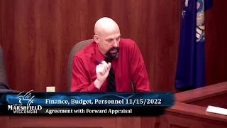 Finance, Budget and Personnel Committee Meeting 11-15-2022