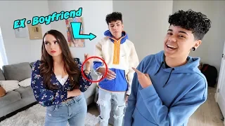 HANDCUFFED TO MY EX BOYFRIEND FOR 24 HOURS!!