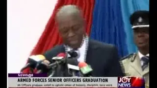 Armed Forces Senior Officers Graduation