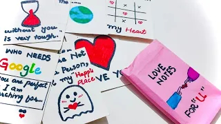 Cute Mini Love Notes /Tutorial for your love ones/Wife / Fiance/ Girlfriend/ Valentine Special Gift