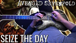 Avenged Sevenfold – Seize the Day Solo POV Guitar Cover/Lesson | Screen Tabs