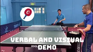 Table tennis - Correcting technical errors