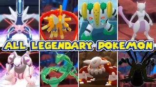 All Legendary Pokémon in Pokémon Brilliant Diamond & Shining Pearl