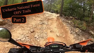 Exploring Uwharrie National Forest: Badin Lake OHV Trails - Part 2