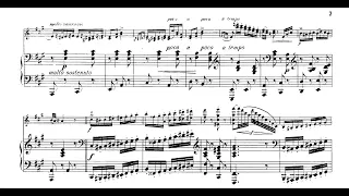 J. Brahms (arr. Joachim) Hungarian Dance n°7 for Violin and Piano - Score