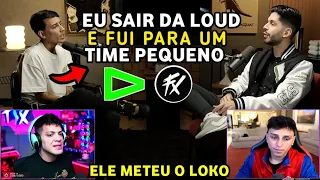 REAÇÕES DO CEROL E NOBRU COM BAK CHAMANDO A FLUXO DE TIME PEQUENO APÓS RETORNA PARA A LOUD