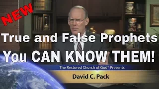 David c Pack Restored Church of God  False Prophet(s) the real truth you Can Know Them world to come