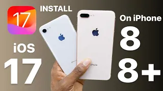 How to get iOS 17 Update in iPhone 8, 8+ || Install iOS 17 Beta