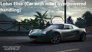 Need For Speed World - Lotus Elise (Car with most overpowered handling)