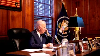 From the White House, Biden discusses Ukraine with Putin