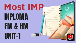 Diploma FMHM IMP #IMP #FMHM #diploma #degree #gtu #exam #unit #defination