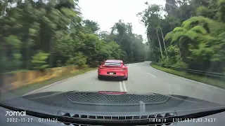 ULU YAM TOUGE ft 992 GT3 (221127) | #uluyam #touge #MTHRFKNWIN