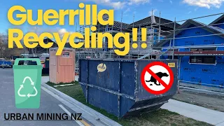 Dumpster Diving NZ Diverting Copper From Landfill!!
