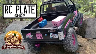 RC Plate Shop Sponsorship for the Hot Springs Scale Crawlers