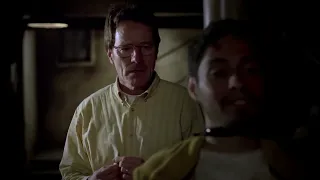 Walter sees the missing piece of plate & takes out Krazy-8. - Breaking Bad