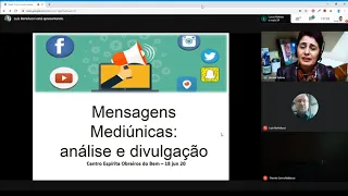 Mensagens mediúnicas: análise e divulgação