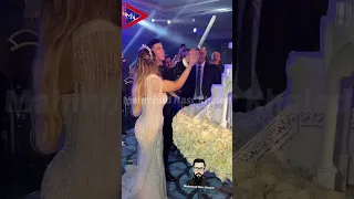 تورتة 🎂 فرح امام عاشور وياسمين 🤵‍♂️👰‍♀️