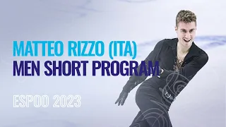 Matteo RIZZO (ITA) | Men Short Program | Espoo 2023 | #EuroFigure