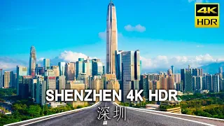 Driving in Shenzhen, China, the construction of Shenzhen city is shocking｜4K HDR｜