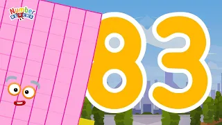 Numberblocks Magic Run 83 - Numberblocks 83 Adventure | Number Explore