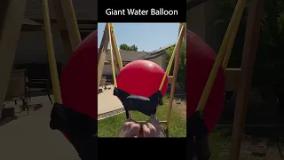 Huge Water Balloon Launch #shorts