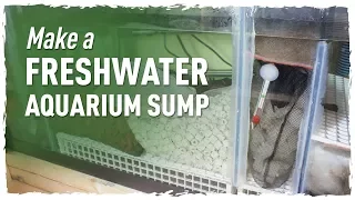 Make a Freshwater Aquarium Sump (150g Redo pt.1)