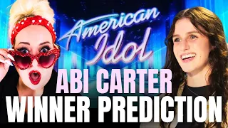 Abi Carter: American Idol Winner Prediction #vocalcoachreacts