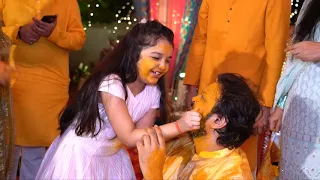 Haldi Ceremony❤️| Groom Haldi | Bhai ki haldi | Wedding Vibes|Full video|Munda thoda off-beat hai 😘😘