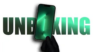 Apple iPhone 13 Pro Max Green - ASMR Unboxing