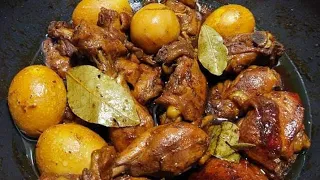 Chicken Adobo with Egg/Adobong Manok@thesisterskitchenette2080