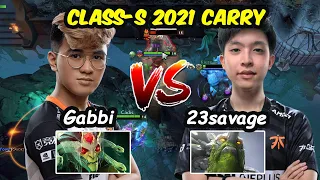 23savage Tiny vs Gabbi Medusa CLASS-S 2021 Dota 2 CARRY BATTLE