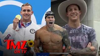 Olympic Swimmer Caeleb Dressel Talks Tattoos and Michael Phelps | TMZ TV