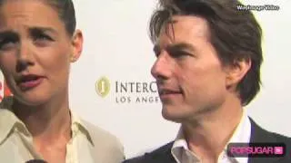 Tom Cruise Compliments Katie Holmes on the Red Carpet
