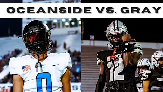 THE CHARTER BOWL | Oceanside vs. Gray | 2A South Carolina Football State Championship