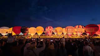 Bristol International Balloon Fiesta 2023 - Night Glow