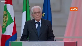 Mattarella: "E' tempo di costruire il futuro"