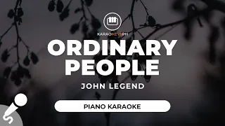 Ordinary People - John Legend (Piano Karaoke)