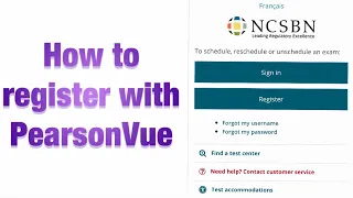 How to register with PearsonVue | NCLEX-RN | NYSED | ATT within 48hours