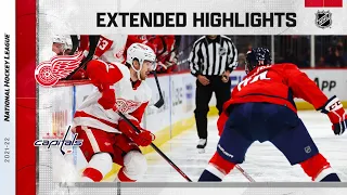 Detroit Red Wings vs Washington Capitals Oct 27, 2021 HIGHLIGHTS