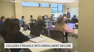 Colleges across the U.S. seeing decline in enrollment; QC schools seeing that effect