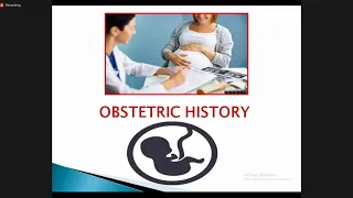 Obstetric History Taking & Terminologies | GYNAE & OBS