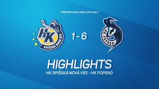 3.kolo HK Spišská Nová Ves - HK Poprad Tipsport Kaufland Cup