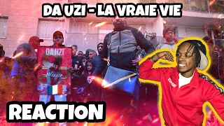 AMERICAN REACTS TO FRENCH RAP! DA Uzi - La vraie vie (Clip officiel)