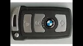 How To Replace And Charge A Battery In A Key Fob For BMW 7 Series E65 E66