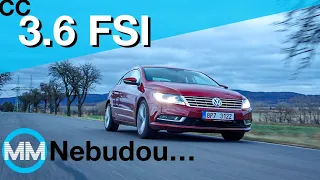 TEST - Volkswagen CC 3.6 FSI - S PLNOTUČNÝM MOTOREM MÁ KOULE! CZ/SK