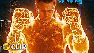 Human Torch vs Dr. Doom | Fantastic Four Rise of the Silver Surfer (2007) Movie Clip HD 4K